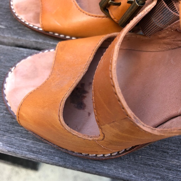 Madewell Brown Leather Sandals - Picture 7 of 8